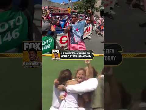 Jameis had to show some love to legendary USMNT star and FIFA World Cup champion Brandi Chastain