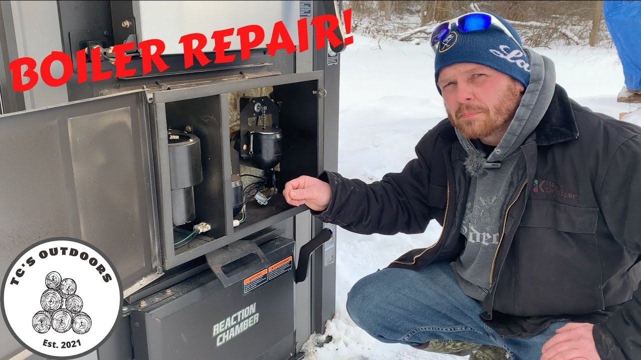 HOW TO REPAIR OUTDOOR WOOD BOILER DAMPER STEPPER MOTOR .8 YouTube