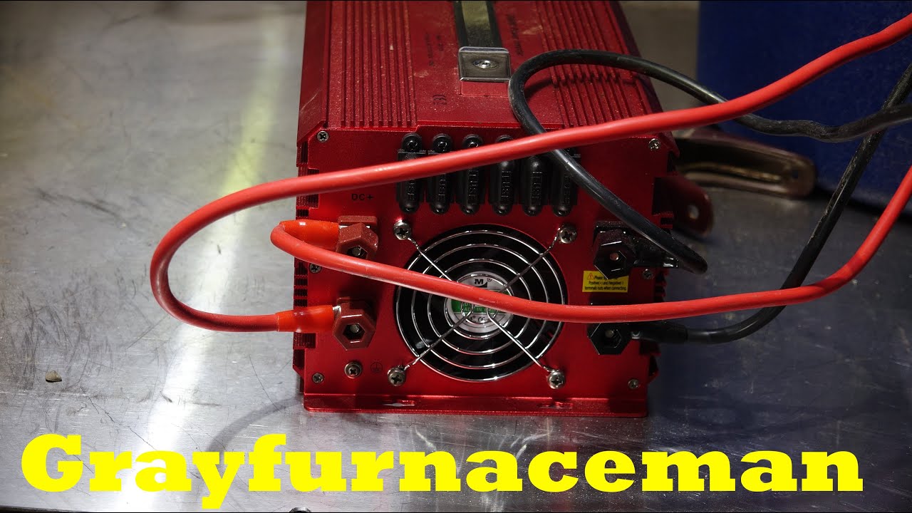 Bestec inverter test of capacitor start start motors #3 - YouTube
