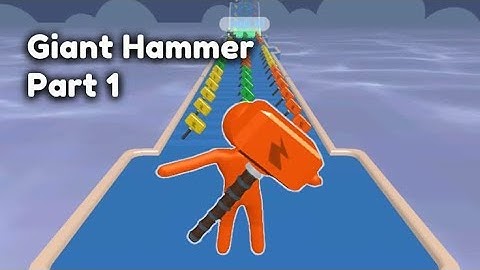 GIANT HAMMER 🔨🔥⚡️ All Levels Gameplay Android,ios (Levels 1-5)