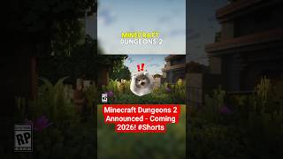 Minecraft Dungeons 2 Announced - Coming 2026! #Shorts #minecraft