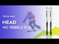 Горные лыжи Head Wc Rebels E-Sl 2021-2022. Обзор