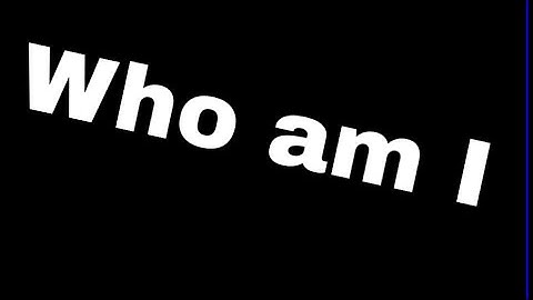 My introduction video AKA my first video