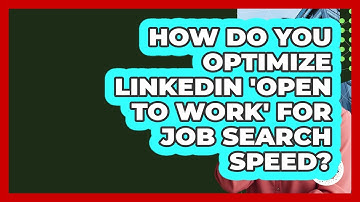 How Do You Optimize LinkedIn 