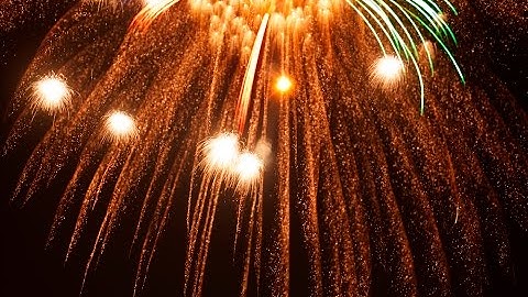 Fireworks Exploding in Slow Motion!