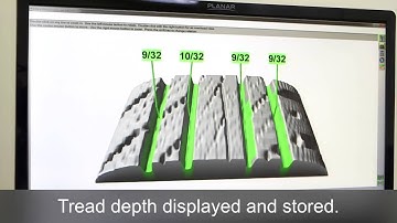Hunter Engineering drive-over tread depth measurement system