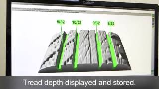 Hunter Engineering drive-over tread depth measurement system