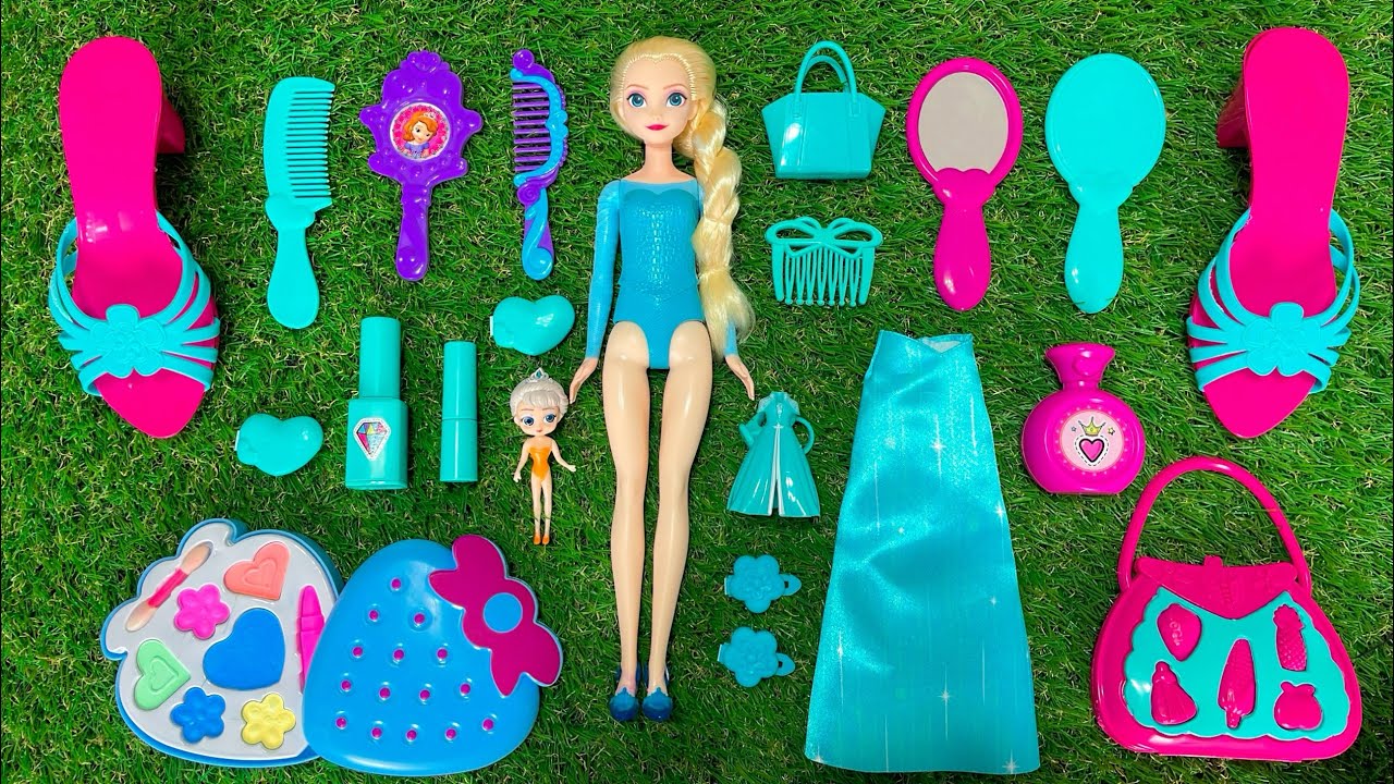 7 Minutes Satisfying with Unboxing Mattel Disney Frozen Elsa Playset toys ASMR | review toys 