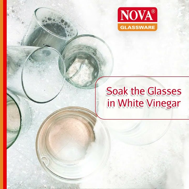 How to Clean Cloudy Glasses NOVA Glassware YouTube