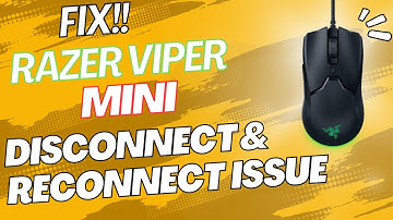 Razer viper mini Disconnecting and reconnecting * FIX *