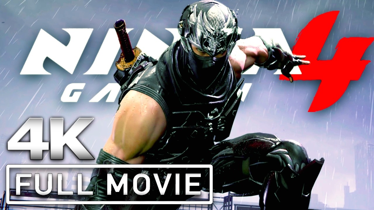 NINJA GAIDEN 4 All Cutscenes (Full Game Movie) 4K 60FPS Ultra HD