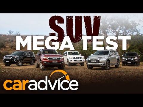 2016 Family 4x4 SUV Comparison - Everest v MU-X v Pajero Sport v Patrol v Fortuner