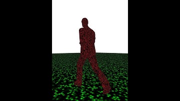 a walk in the matrix | custom shader material | #threejs #glsl #shaders #shaders