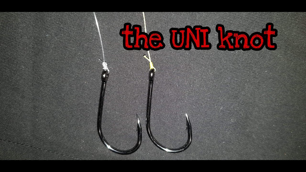 How to tie uni knot YouTube