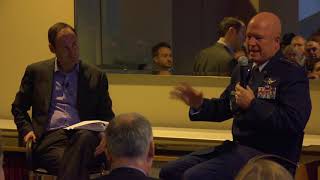 General Raymond, Commander, Air Force Space Command, Talks About Satellites