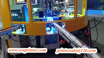 China Made Full Servo Screen Printer for Triangle bottles Decorating CNC03