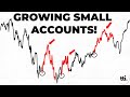 Growing a small swing trading account