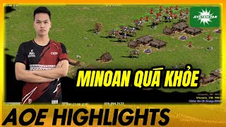 Cung A Minoan và Persian - CẶP BÀI TRÙNG trong map 2 vs 2 | AoE Highlights #aoe