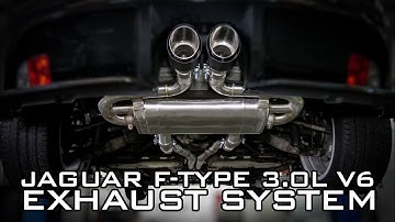 Jaguar F-Type V6 Valvetronic Exhaust System | Paramount Performance