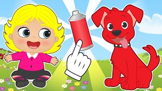 BABY PETS 🐶❤️ Max se disfraza de Clifford, el Gran Perro Rojo