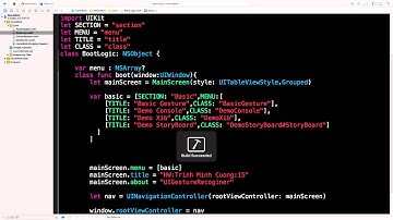 [Học lập trình iOS] - Framework làm bài tập iOS tại Techmaster