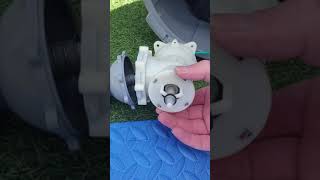 Lazy spa pump leaking from the bottom, how to repair, see second video Lazy spa pump fixed