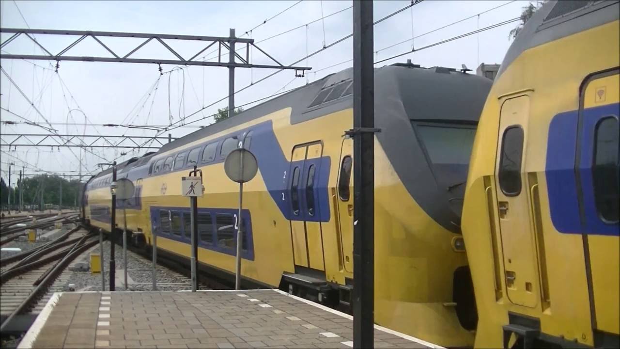 Treinen op station Heerlen (Pinkpop 2016)
