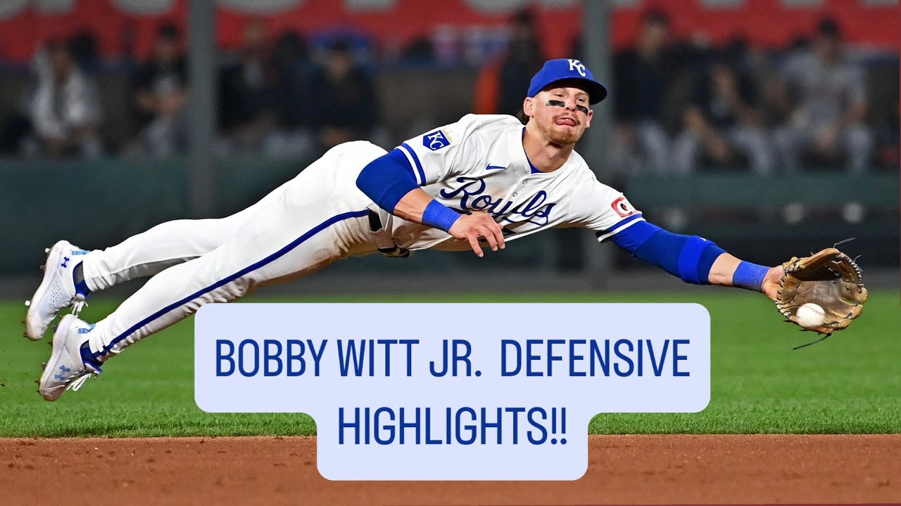 Bobby Witt Jr. Defensive Highlights!