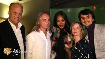 Braco | With Naomi Campbell at Power of Silence Premiere in New York City