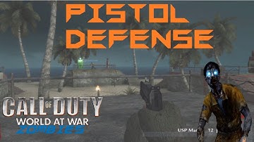 [MAP 63] Cod Custom Zombies || Pistol Defense || Custom Map/Mod
