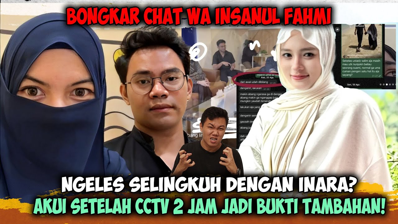 BONGKAR Chat WA Insanul Fahmi❗❗ Ketahuan Ngeles, Selingkuh Inara Rusli Pre-Video 2 Jam Terungkap