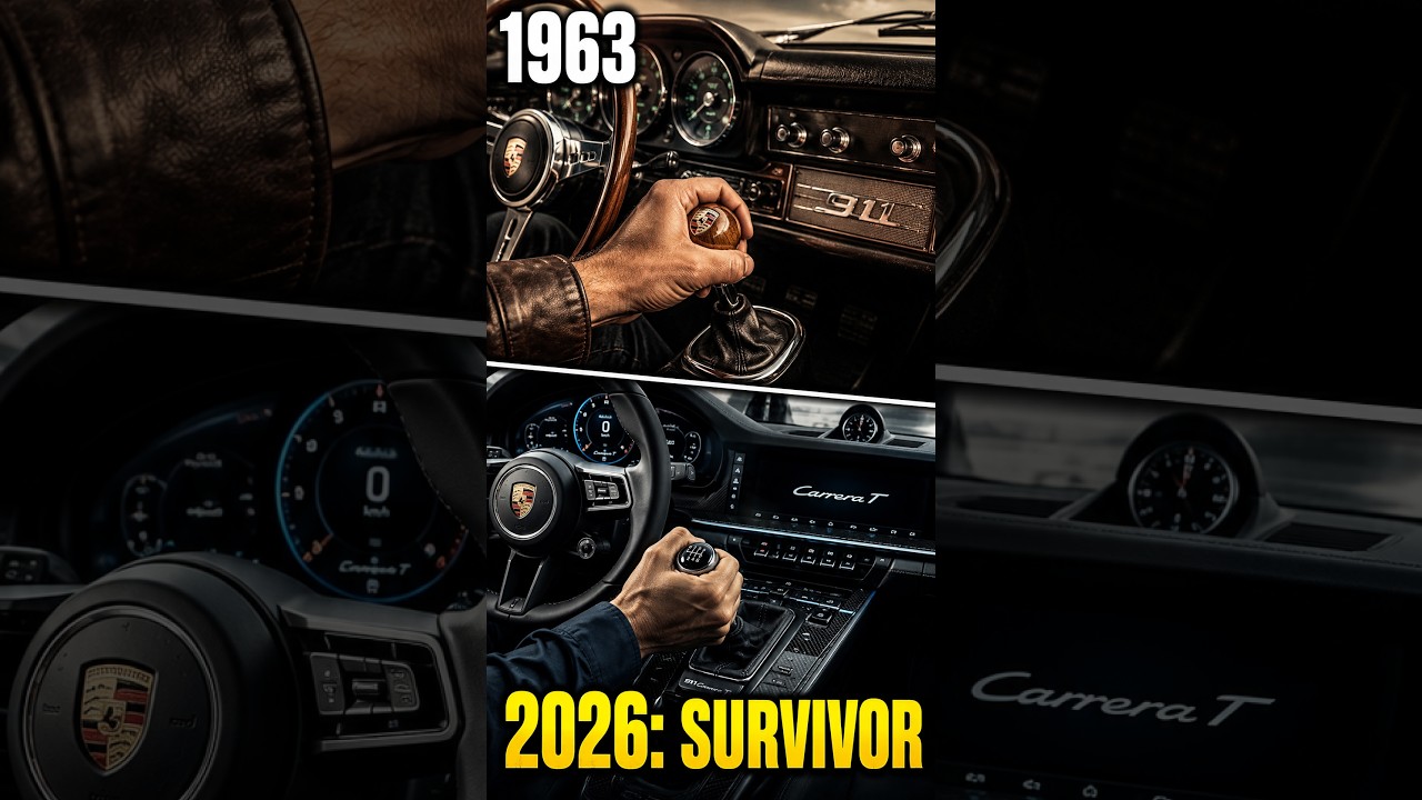 Porsche 911 Manual Transmission: The Legacy from 1963 to 2026 #Shorts by AiTimeline