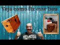 Baú ou Arca? Seja lá o que for, só sei que ficou lindo esse trabalho, acompanhe o passo a passo...