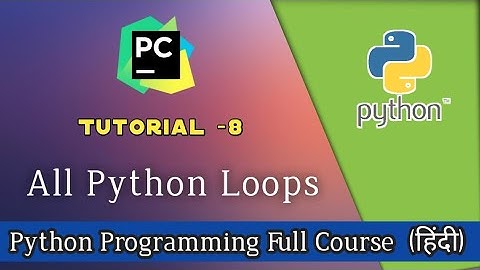 loops in python // python tutorial in Hindi ll what is loop in python programming