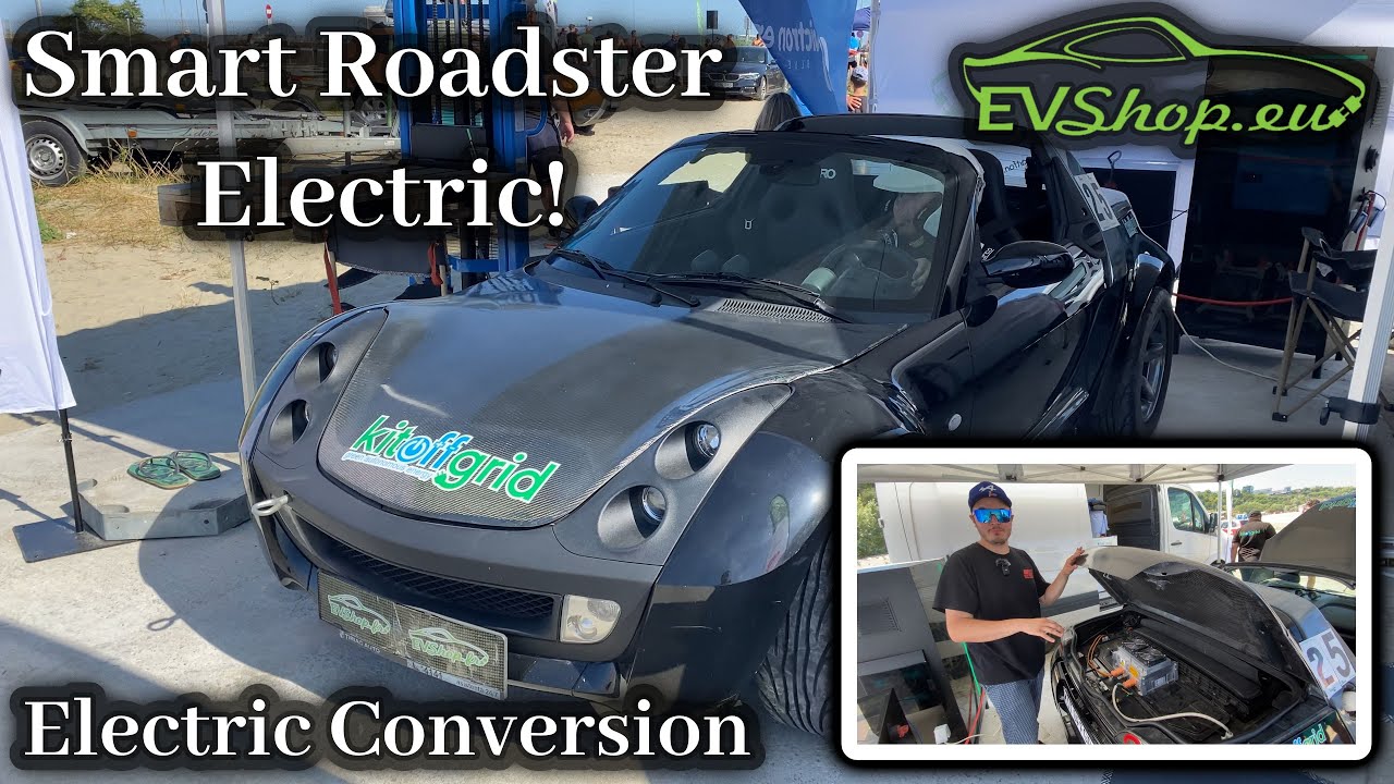 Electric Smart Roadster! Prezentare conversie la electric (in