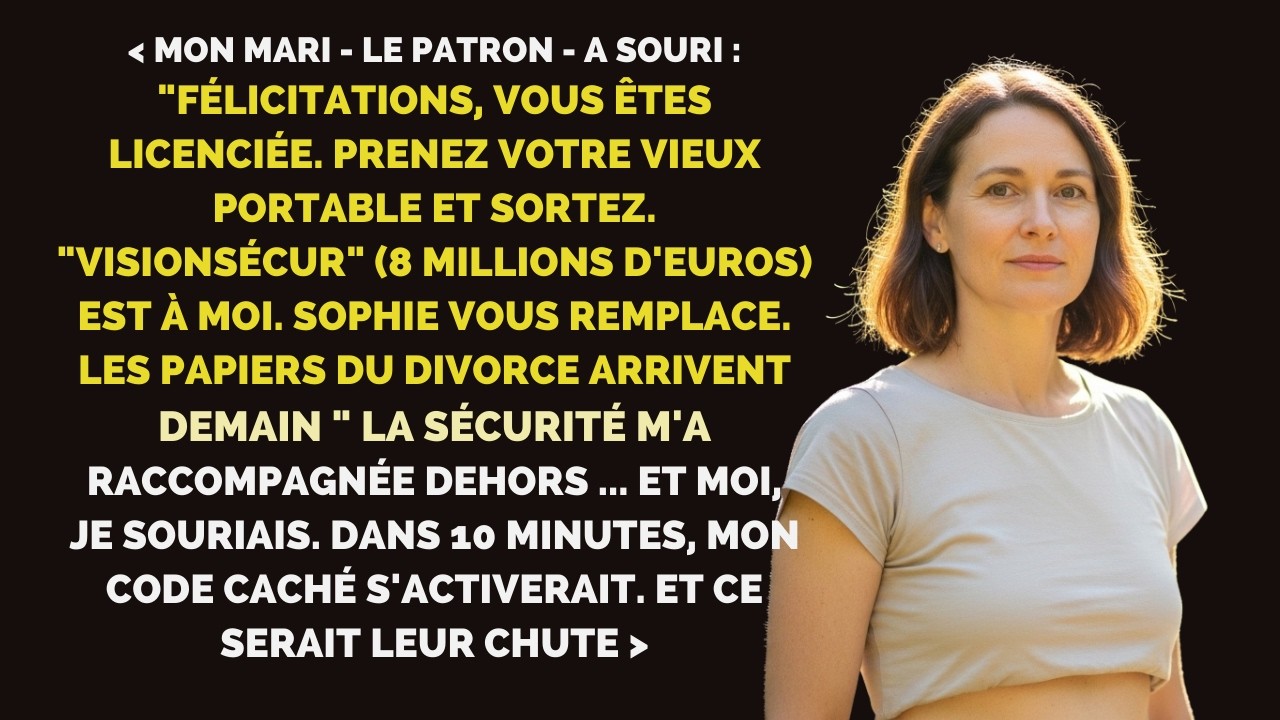 Il m’a virée et volé 8M€… 10 minutes plus tard, son empire s’écroule