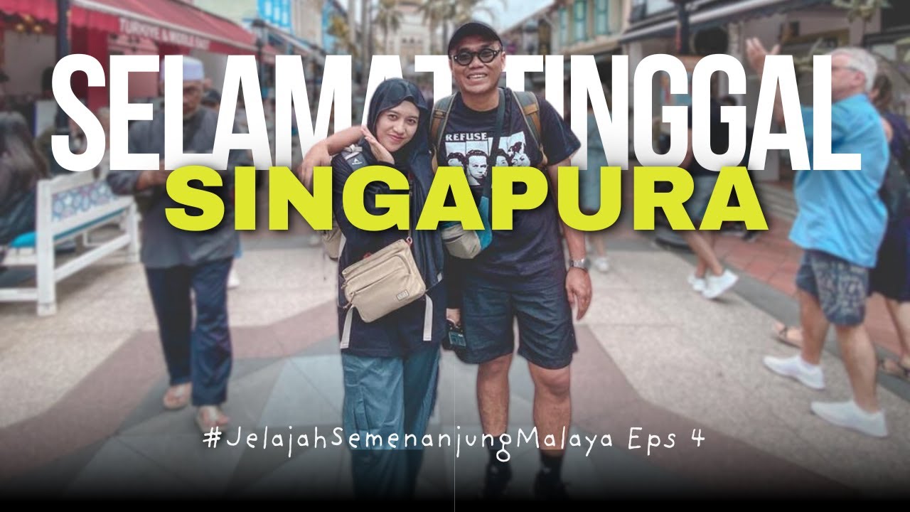 Makan Murah di Kampong Glam & Ice Cream Legendaris Orchard Road‼️ | Jelajah Semenanjung Malaya Eps 4
