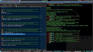 Parrot Linux - Creating LUKS Encrypted Persistent USB
