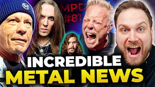 INCREDIBLE IRON MAIDEN NEWS 🔥 METALLICA at the Sphere, CHILDREN OF BODOM reunion \u0026 more | MPD81