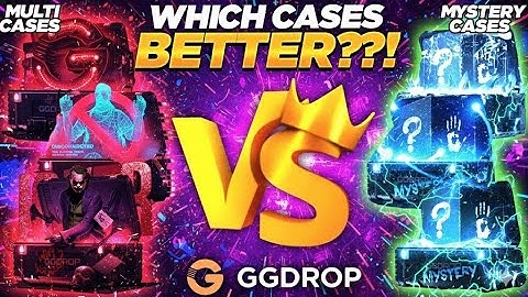 GGDROP MULTI OR MYSTERY CASES , WHICH ONE ? ?! | GGDROP PROMO CODE 2025 | GGDROP CASE OPENING 2025 |
