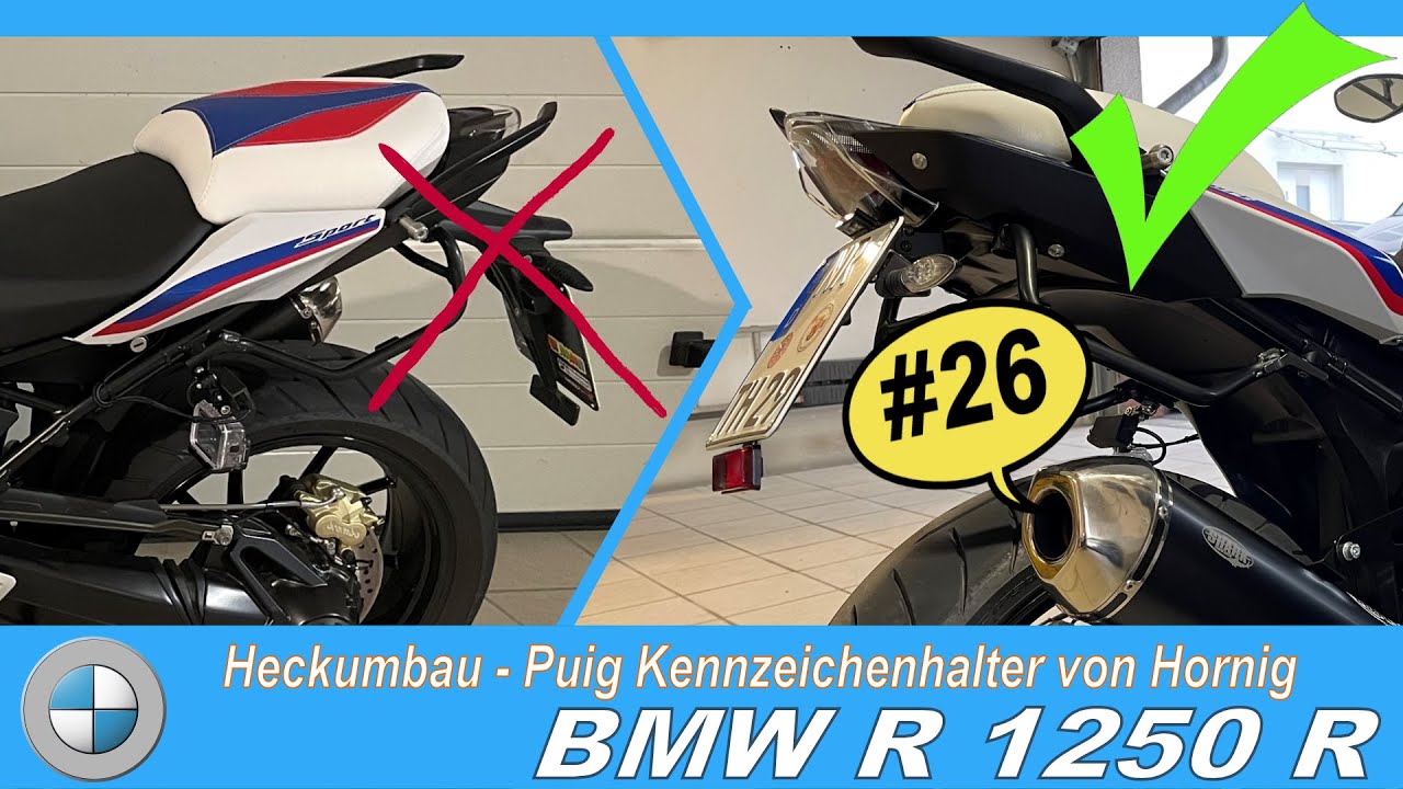 Puig Kennzeichenhalter BMW R 1250 RS