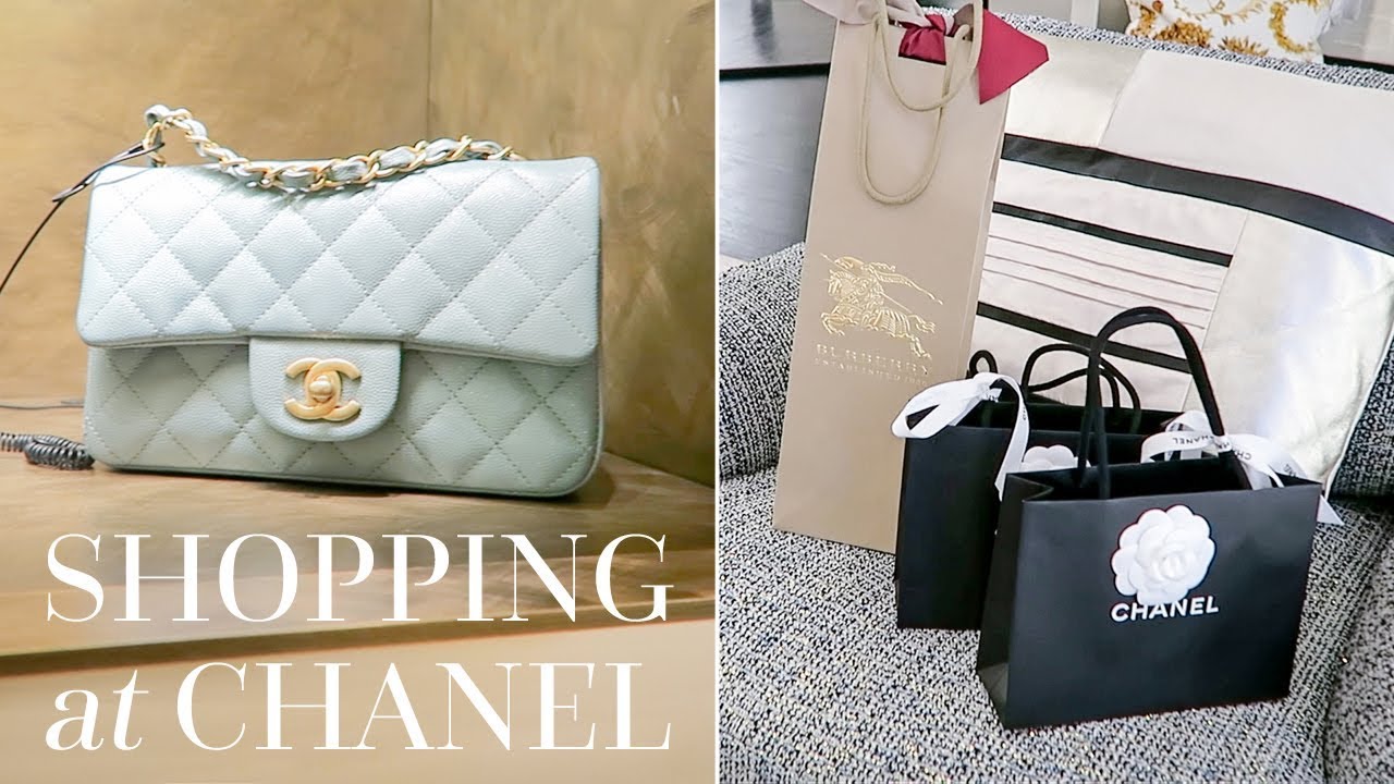 CHANEL SHOPPING, A NEW BAG UNBOXING & A GIVEAWAY [CLOSED!] 