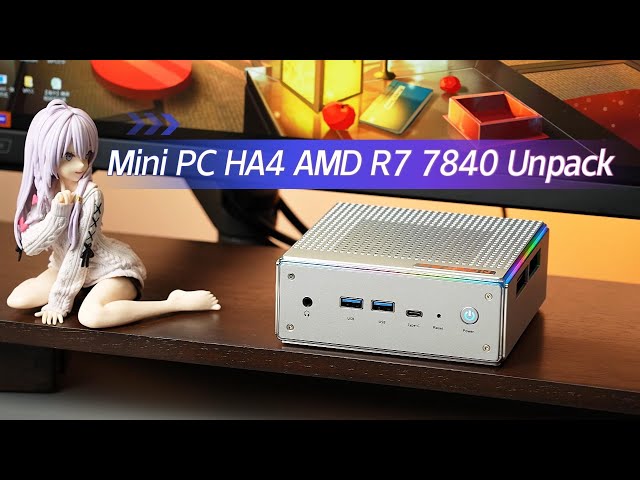 Stand out with the PELADN HA-4 Mini PC, offering powerful