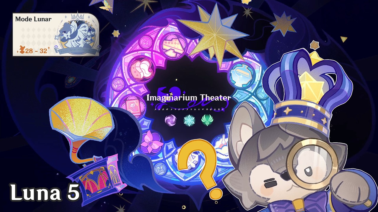 Theater at Dragonspine be Like... | Genshin Impact (Imaginarium Theater Luna 5 | Lunar Mode)