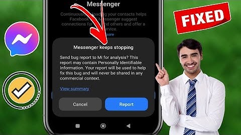 How to Fix Messenger keeps stopping Problem | Messenger not opening