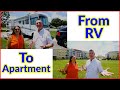 From Full-Time RV Living to Apartment Living