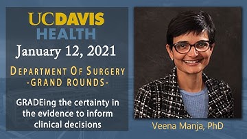 GRADEing the certainty in the evidence to inform clinical decisions - Veena Manja, PhD
