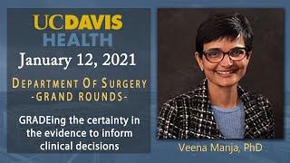 GRADEing the certainty in the evidence to inform clinical decisions - Veena Manja, PhD
