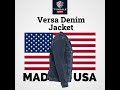 Tyndale's Versa Bronco Denim Jacket (F61MT-DNM) #electricalsafety  #ppe  #frclothing #OSHA #nfpa70e