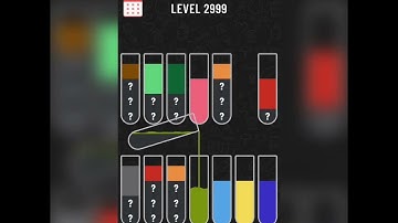 Water Sort Puzzle - Level 2999